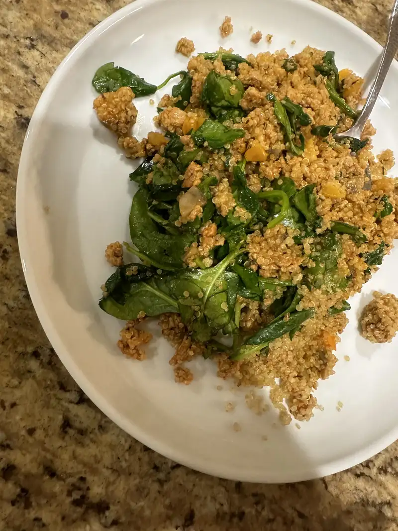 Healthy Ground Turkey Quinoa Bowl Recipe
